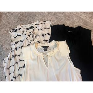Simply Vera Wang Set of 3 Lot 2XL Layering Sleeveless Tank Capsule Career Office
